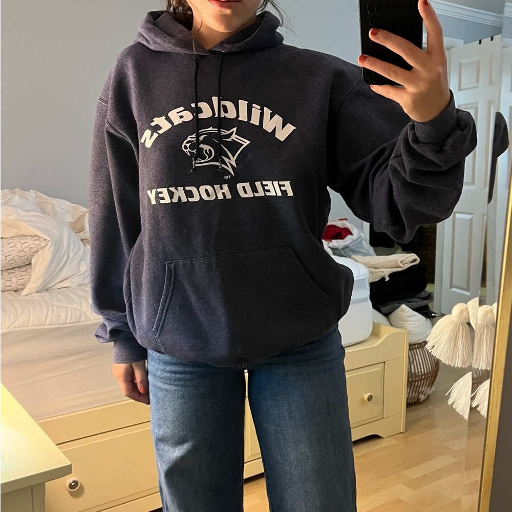 Champion Eco Authentic Hoodie in Dark Gray